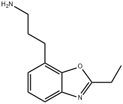 7-Benzoxazolepropanamine,2-ethyl-(9CI) Struktur