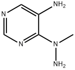 Pyrimidine, 5-amino-4-(1-methylhydrazino)- (6CI,8CI),6265-79-8,结构式