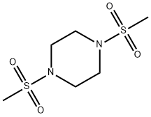 1,4-bis(methylsulfonyl)piperazine Struktur