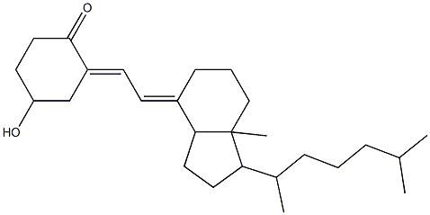 19-nor-10-ketovitamin D3 Structure