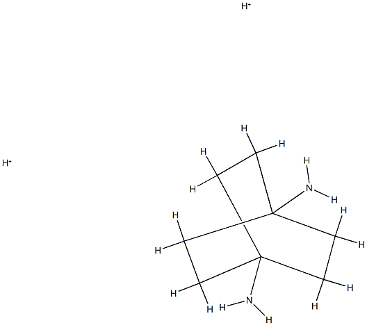 Bicyclo[2.2.2]octane-1,4-diamine, conjugate diacid (9CI) Struktur