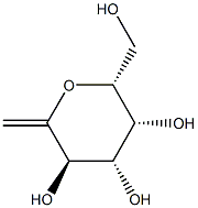 2,6-anhydro-1-deoxygalacto-hept-1-enitol Structure