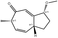 5(1H)-Azulenone,2,3,6,8a-tetrahydro-3-methoxy-6-methyl-,(3R,6S,8aR)-rel-(9CI)|