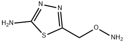 1,3,4-Thiadiazol-2-amine,5-[(aminooxy)methyl]-(9CI) 化学構造式