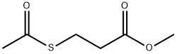 3-(乙酰基硫基)丙酸甲酯 结构式
