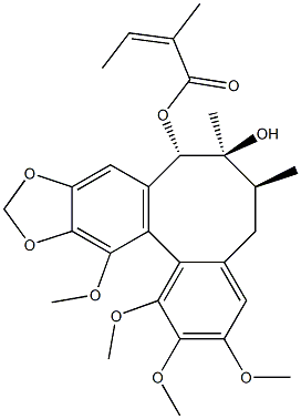 戈米辛F, 62956-47-2, 结构式