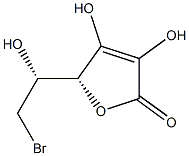 6-deoxy-6-bromoascorbic acid 化学構造式