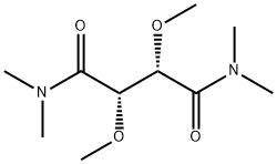 (S,S)-(-)-2,3-DIMETHOXY-N,N,N',N'-TETRA- METHYLSUCC. DIAMIDE 化学構造式