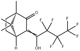 63180-06-3 2-(Heptafluoropropylhydroxymethylene)-3-oxo-4-methyl-1β,4β-isopropylidenecyclohexane