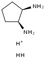 1,2-Cyclopentanediamine,conjugatemonoacid,compd. Structure
