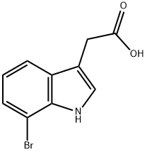 1H-인돌-3-아세트산,7-브로모-(9CI)