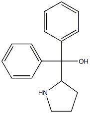 α,α-Diphenyl-2-pyrrolidineMethanol Structure