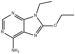 9H-Purin-6-amine,8-ethoxy-9-ethyl-(9CI) 结构式