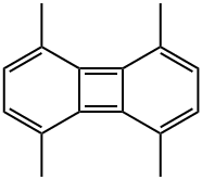 1,4,5,8-Tetramethylbiphenylene Struktur