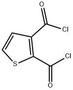 2,3-Thiophenedicarbonyl dichloride (9CI),63599-98-4,结构式
