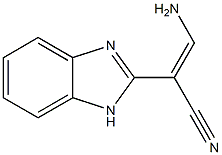 1H-벤즈이미다졸-2-아세토니트릴,알파-(아미노메틸렌)-(9CI)