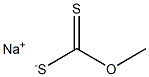 Dithiocarbonic acid O-methyl S-sodium salt Structure