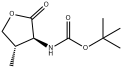 Carbamic acid, [(3S,4S)-tetrahydro-4-methyl-2-oxo-3-furanyl]-, 1,1- 结构式