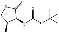 Carbamic acid, [(3S,4R)-tetrahydro-4-methyl-2-oxo-3-furanyl]-, 1,1- 结构式