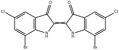 7,7'-Dibromo-5,5'-dichloro-Δ2,2'(3H,3'H)-bi[1H-indole]-3,3'-dione|