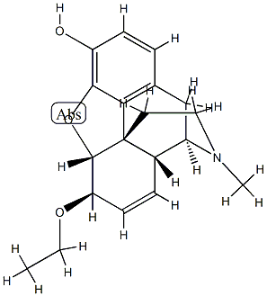 63732-57-0 7,8-Didehydro-4,5α-epoxy-6β-ethoxy-17-methylmorphinan-3-ol