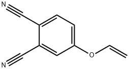 1,2-Benzenedicarbonitrile,4-(ethenyloxy)-(9CI) 结构式