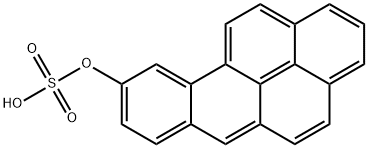 BENZO(A)PYRENYL-9-SULPHATE,63785-41-1,结构式