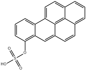 BENZO(A)PYRENYL-7-SULPHATE Structure