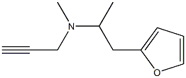 N,α-디메틸-N-(2-프로피닐)-2-푸라에탄아민