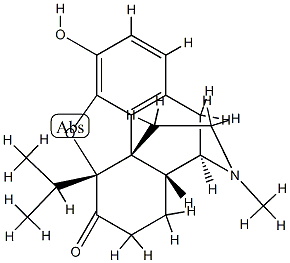 4,5α-Epoxy-3-hydroxy-5β-isopropyl-17-methylmorphinan-6-one|