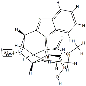 4-하이드록시-5-(하이드록시이미노)-6α,21α-사이클로-4,5-세코아쿠암밀란-17-오산메틸에스테르