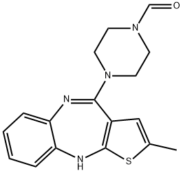 Olanzapine N-ForMyl IMpurity 化学構造式