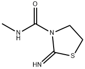 3-Thiazolidinecarboxamide,2-imino-N-methyl-(9CI),64002-05-7,结构式