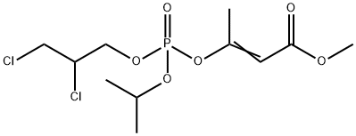 1-Methoxycarbonyl-1-propen-2-yl=2,3-dichloropropylisopropylphosphate,64011-85-4,结构式