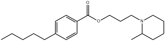 3-(2-메틸피페리디노)프로필=p-펜톡시벤조에이트