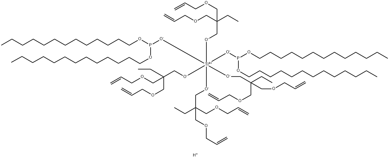 64157-14-8 四(2,2-二烯丙基氧甲基-1-丁氧基)钛二(双十三烷基)亚磷酸酯