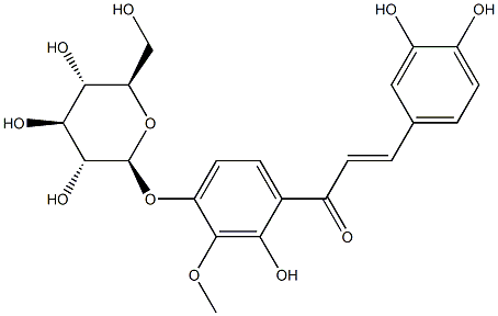 (E)-4'-(β-D-글루코피라노실옥시)-3'-메톡시-2',3,4-트리히드록시칼콘