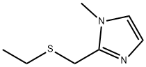 1H-Imidazole,2-[(ethylthio)methyl]-1-methyl-(9CI) Struktur