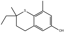 2H-1-Benzothiopyran-6-ol,2-ethyl-3,4-dihydro-2,8-dimethyl-(9CI),642476-65-1,结构式