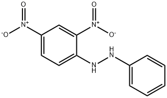 1-(2,4-ジニトロフェニル)-2-フェニルヒドラジン 化学構造式