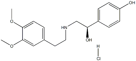 (R)-(-)-DenopaMine Hydrochloride 化学構造式