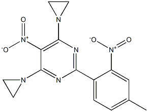 64315-08-8 4,6-diaziridin-1-yl-2-(4-methyl-2-nitro-phenyl)-5-nitro-pyrimidine