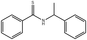 N-(1-phenylethyl)benzenecarbothioamide Structure