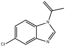 1H-Benzimidazole,5-chloro-1-(1-methylethenyl)-(9CI) Structure