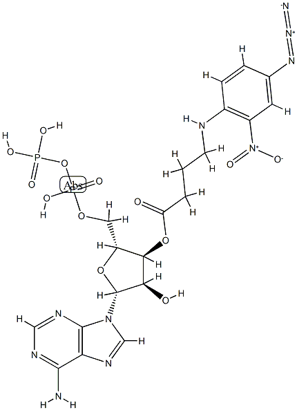 NAP(4)-ADP 化学構造式