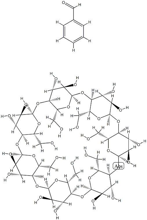 cyclodextrin-benzaldehyde Structure