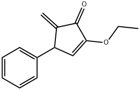 2-Cyclopenten-1-one,2-ethoxy-5-methylene-4-phenyl-(9CI)|