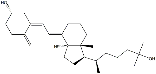 25-hydroxyvitamin D Structure