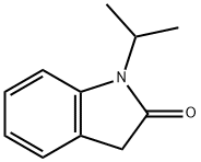 2H-Indol-2-one,1,3-dihydro-1-(1-methylethyl)-(9CI) 化学構造式
