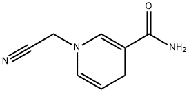 3-Pyridinecarboxamide,1-(cyanomethyl)-1,4-dihydro-(9CI) Structure